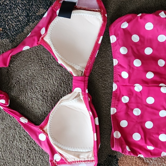 Esther Williams Polka Dot High waisted Bikini - Picture 5 of 8